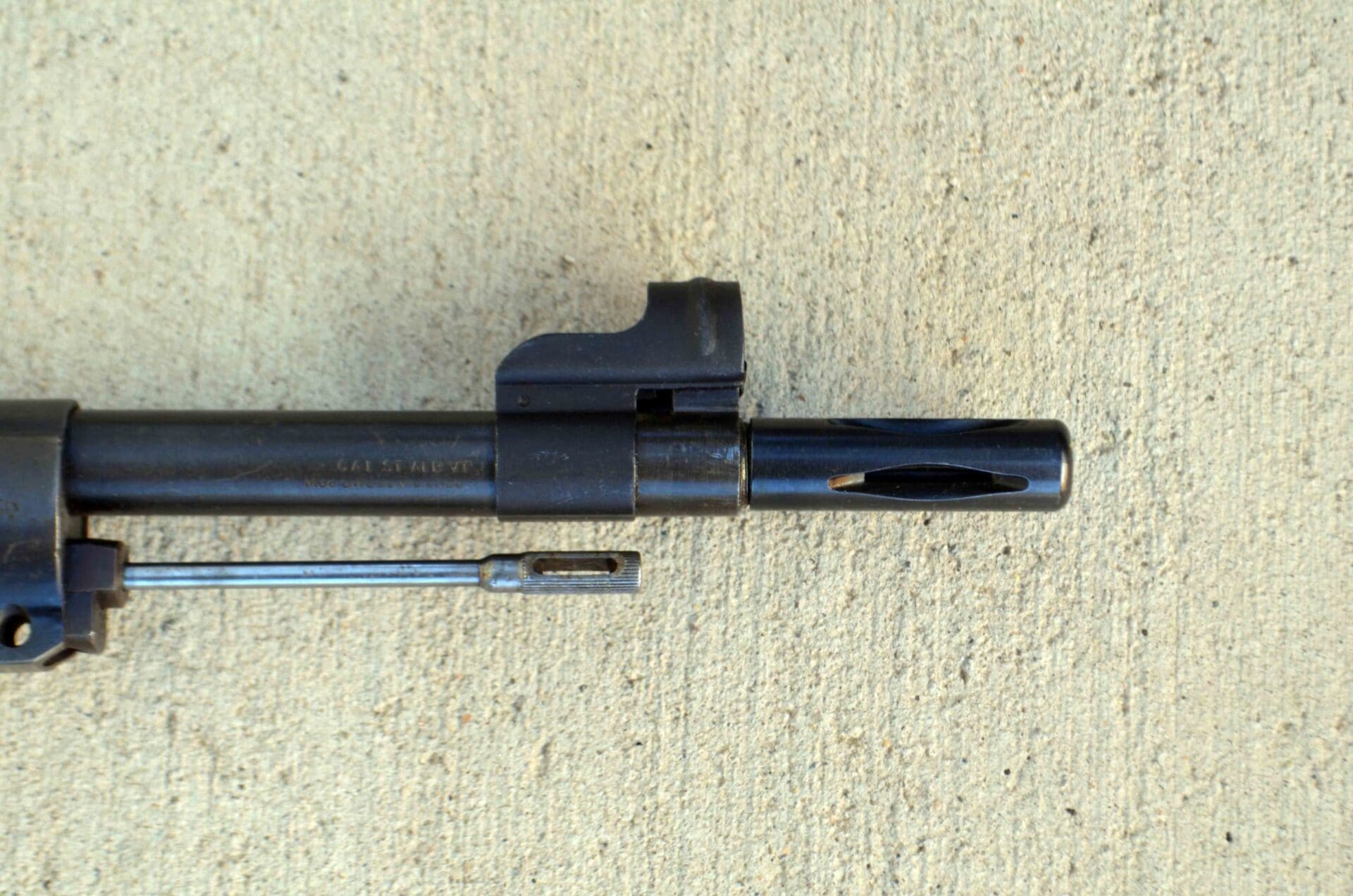Swedish Mauser m38 with a muzzle brake