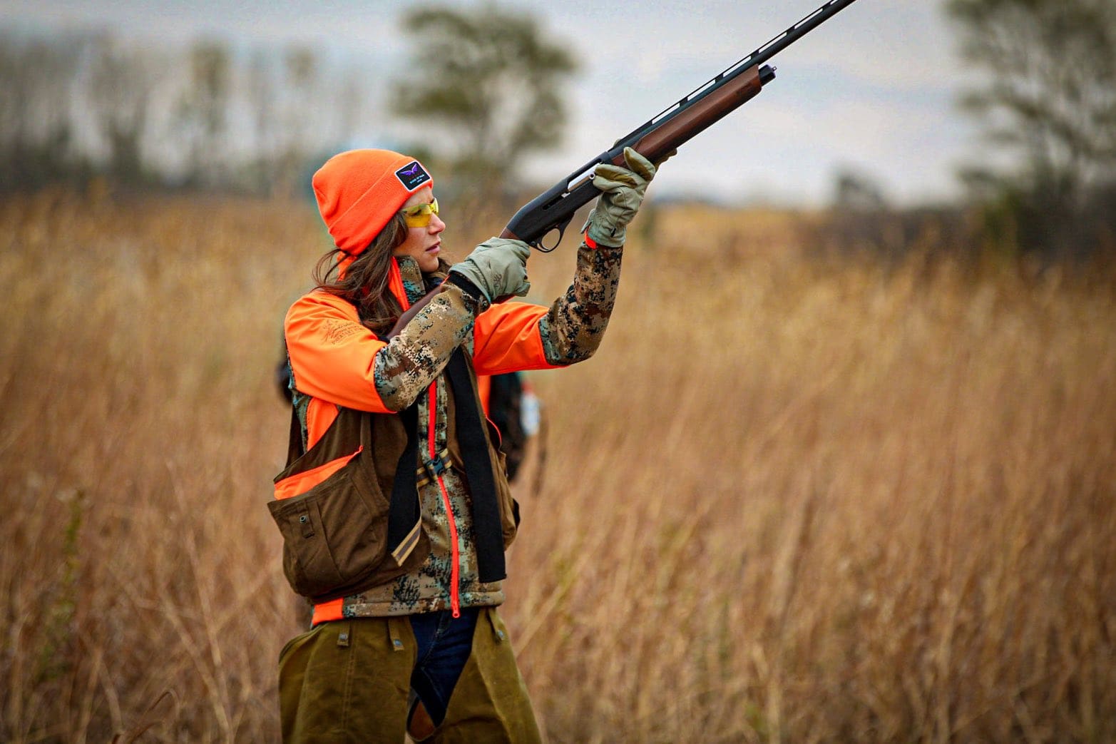 South Dakota Governor Kristi Noem Shotgun