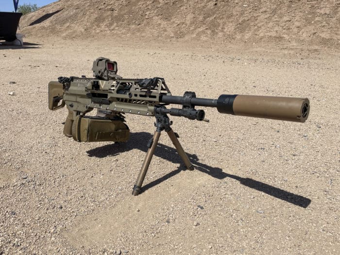 SIG SAUER XM250 machine gun machinegun squad weapon