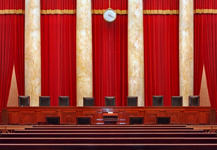 United States Supreme Court chamber