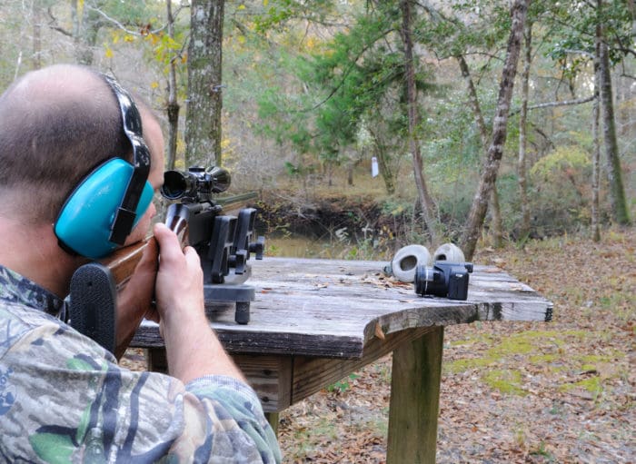 rifle hunting range woods