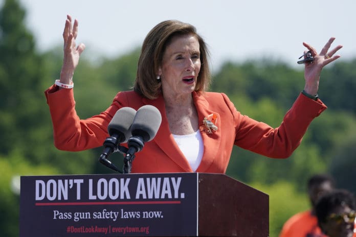 Nancy Pelosi gun control