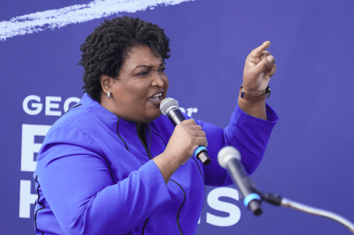 Stacey Abrams angry