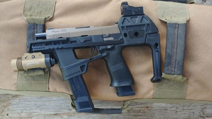 The Flux Raider Chassis for SIG P320 Pistols