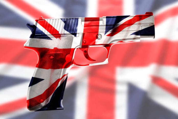 UK Britain guns pistol gun