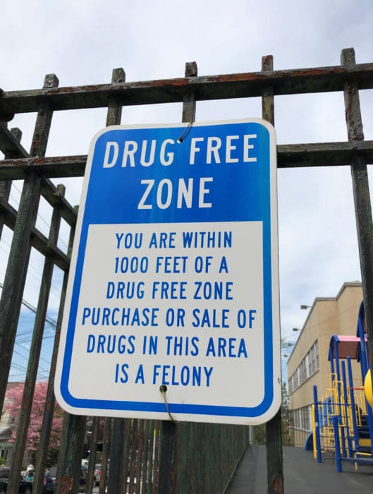 Drug Free Zone