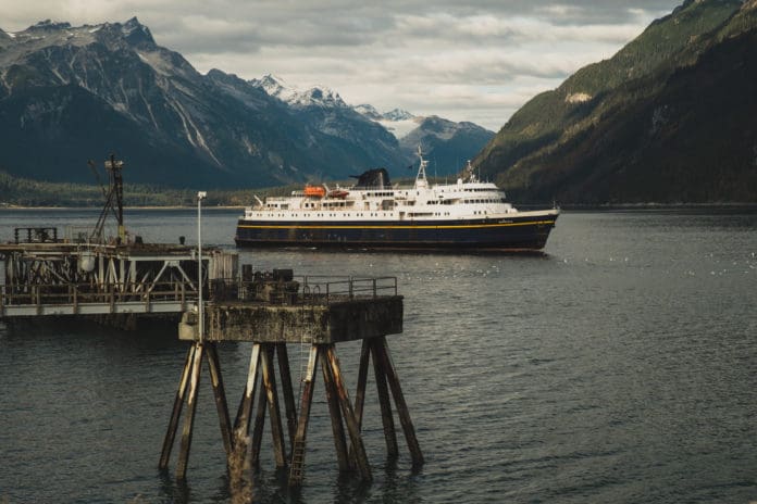 Alaska ferry boat