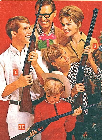 vintage gun ad christmas