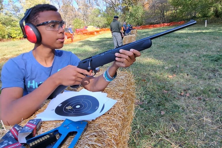 Father Son Camp Illinois New Shooter kids shooting learn to shoot