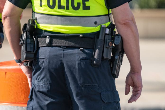 Cop police gun glock holster