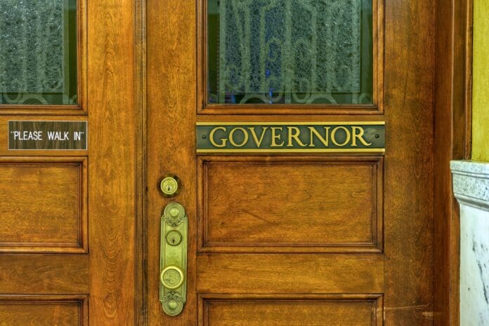 Governor's door