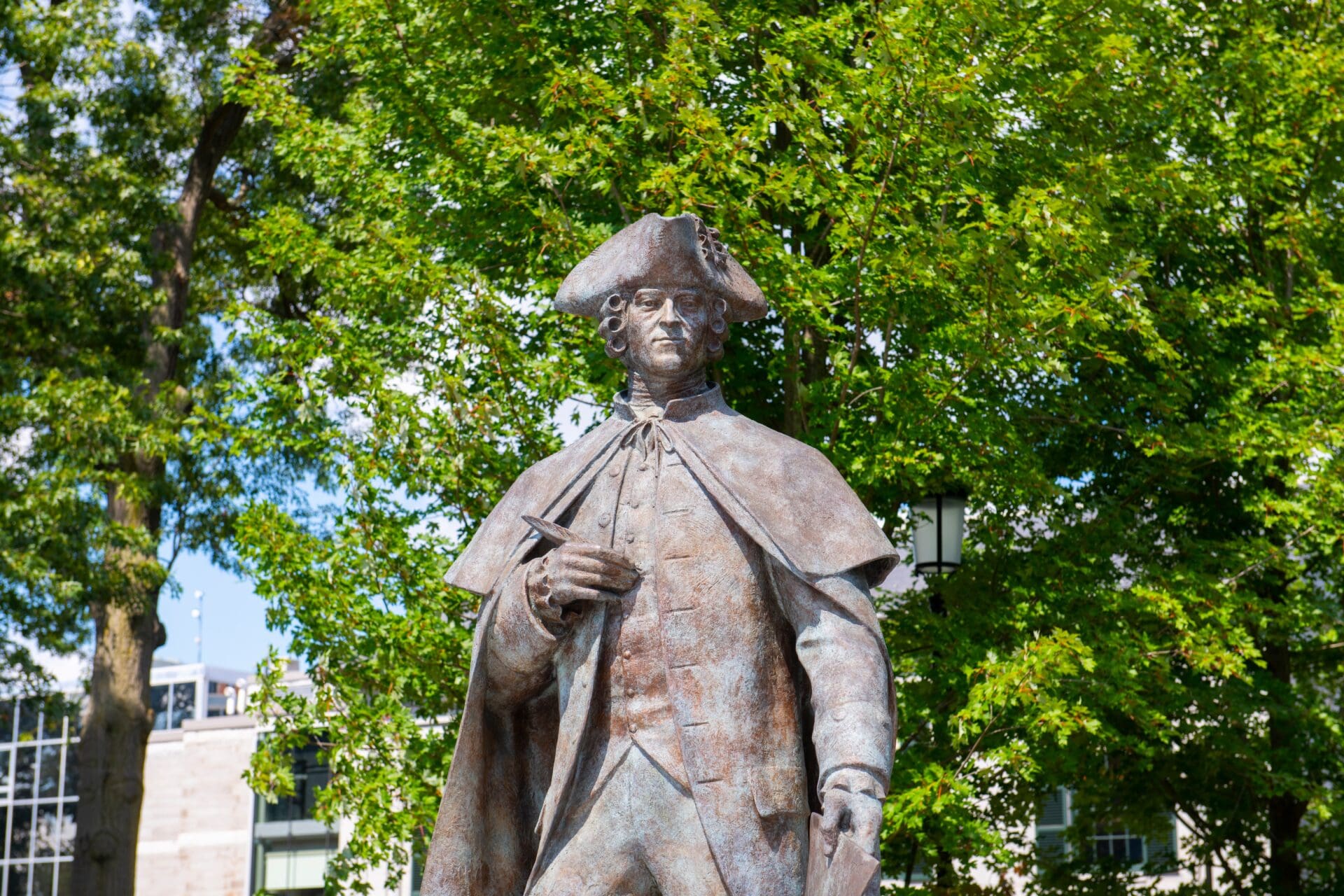 John Hancock Statue Massachusetts