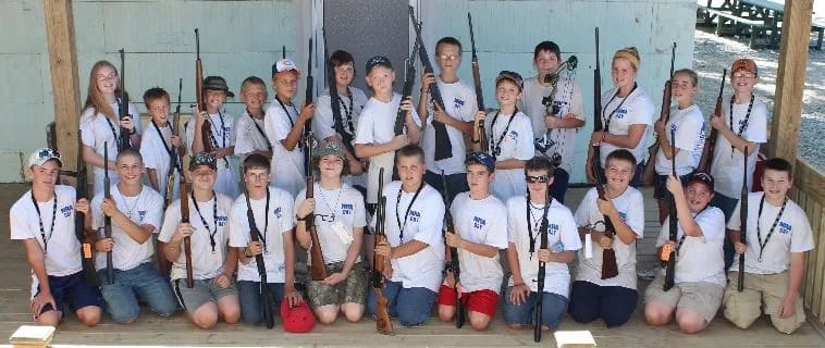 Guns Save Life kids guns summer camp