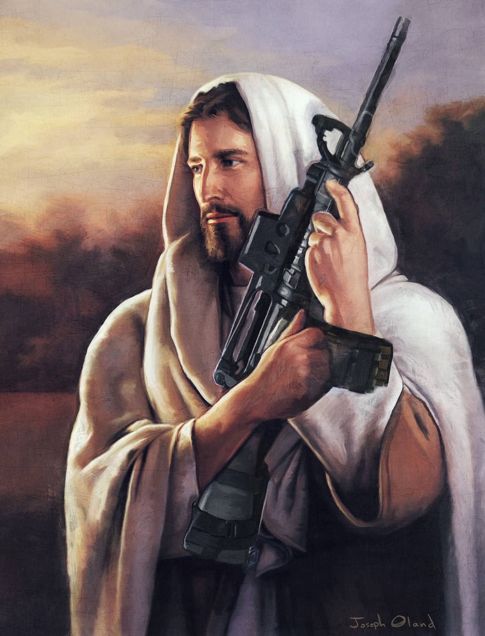 Jesus rifle AR-15
