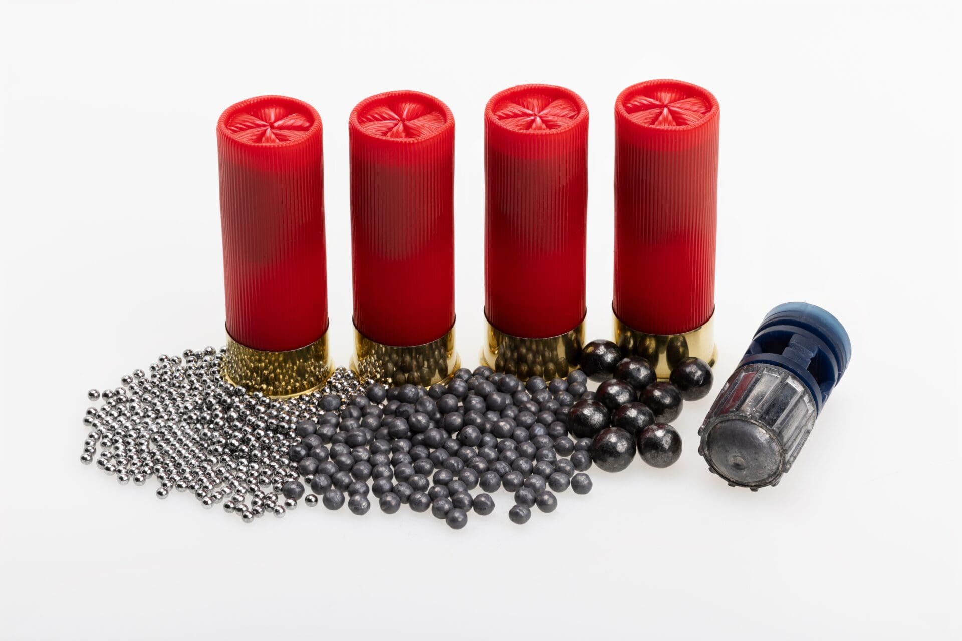 Shotgun ammunition shells lead