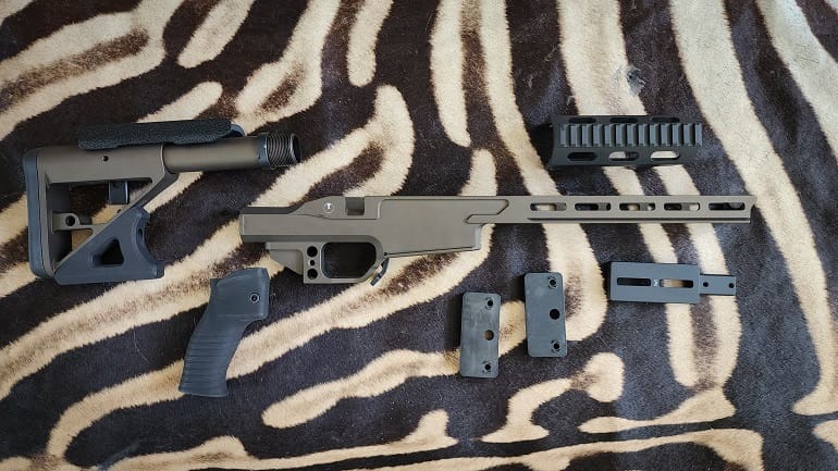 The Tactical Combat Gear Review Ultradyne UD Rifle Chassis and Accessories