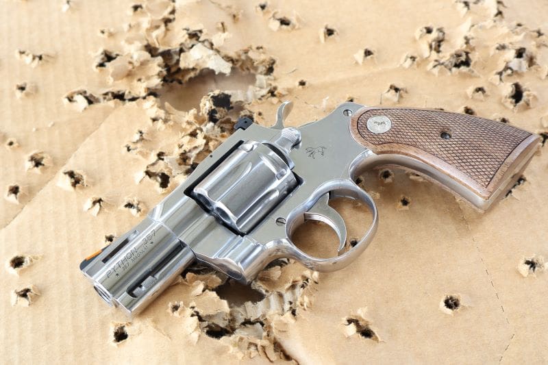 colt python revolver