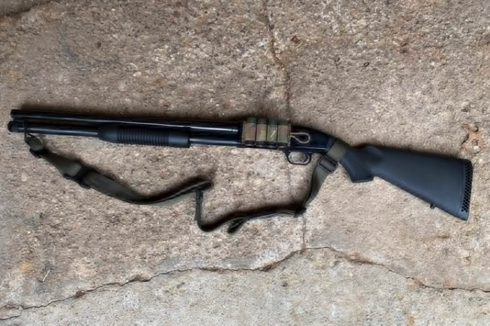 Mossberg Maverick 88 home defense shotgun