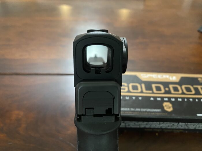 C&H Precision Duty optic mounted on my Glock 17 slide