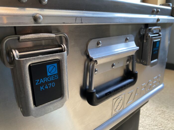 Zarges case handles and latches